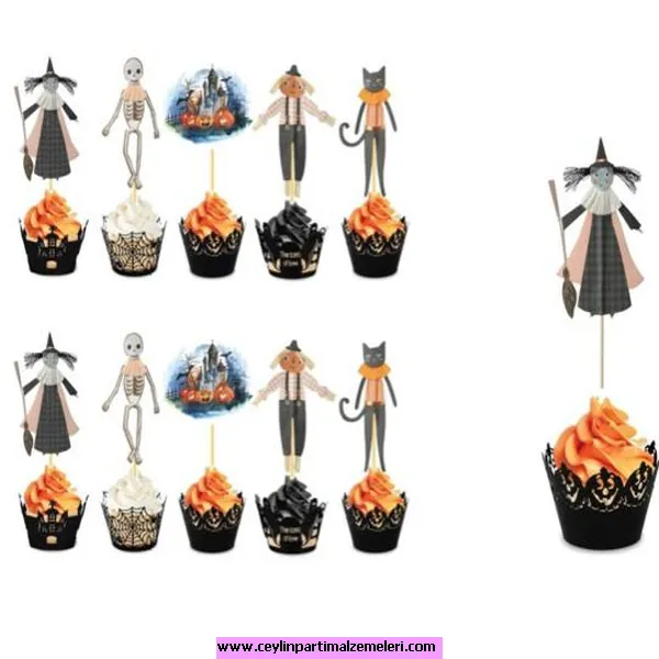 Halloween Temalı 3D Kürdan